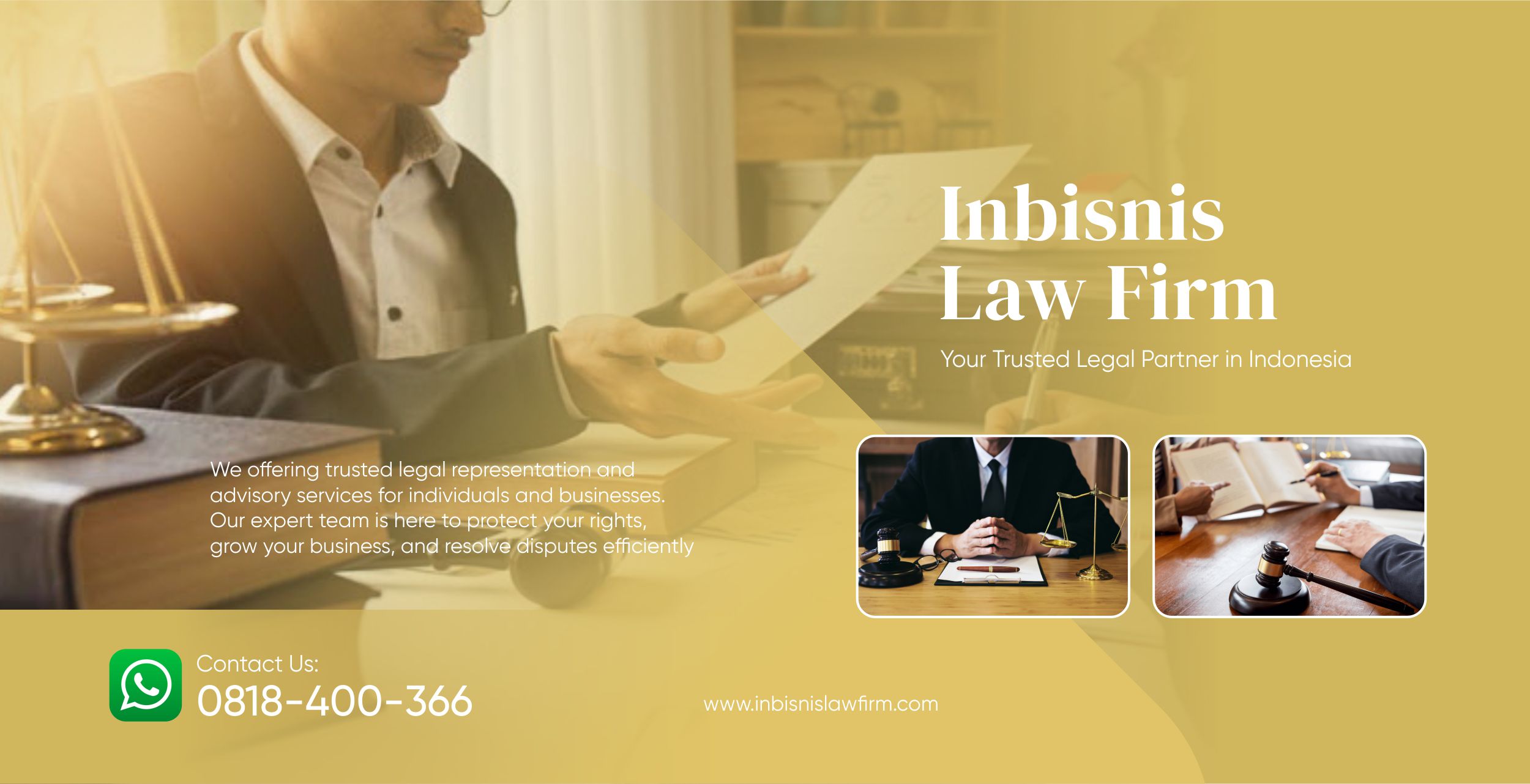 Banner Inbisnis Law Firm